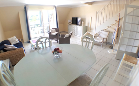 LA BAULE plein CENTRE T3 en TRIPLEX