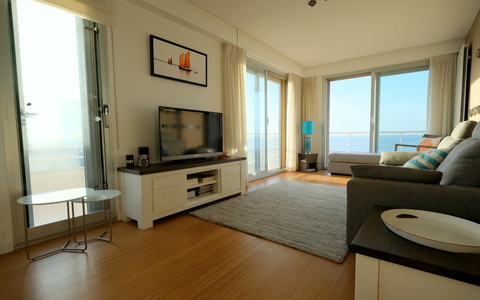 RARE ! DERNIER ETAGE FACE MER avec VUE PANORAMIQUE sur toute la BAIE