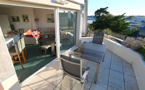 PLAGE BENOIT T3 DERNIER ETAGE VUE MER - Grand GARAGE et PARKING