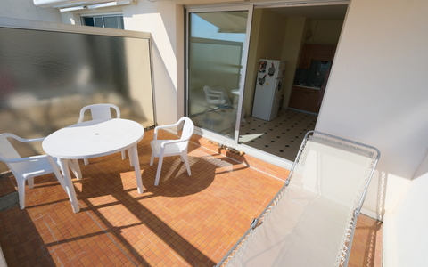 RARE ! T2 DERNIER ETAGE FACE MER avec VUE PANORAMIQUE sur toute la BAIE